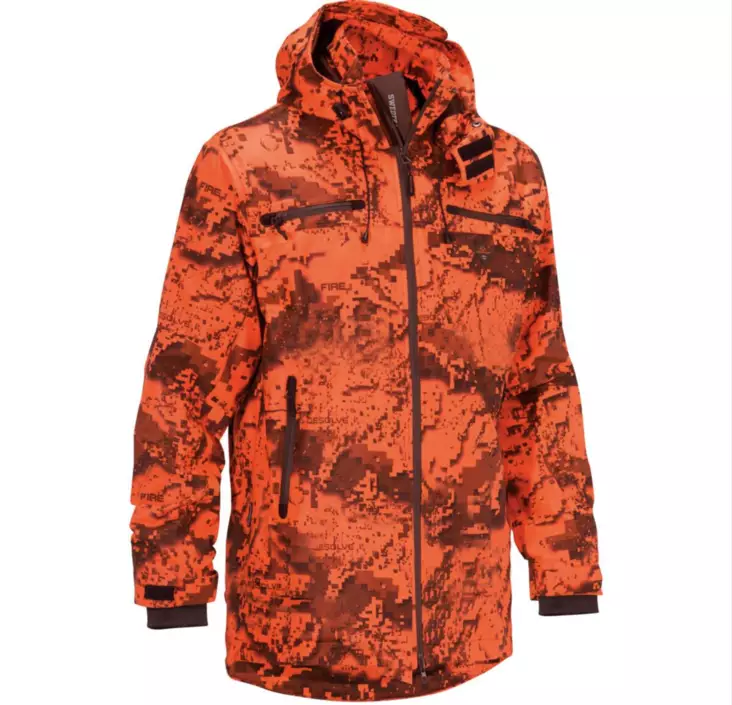 Swedteam Ridge M's Thermo Classic Jacket Fire - Herrejakker for jakt - 7330144016258 - 2