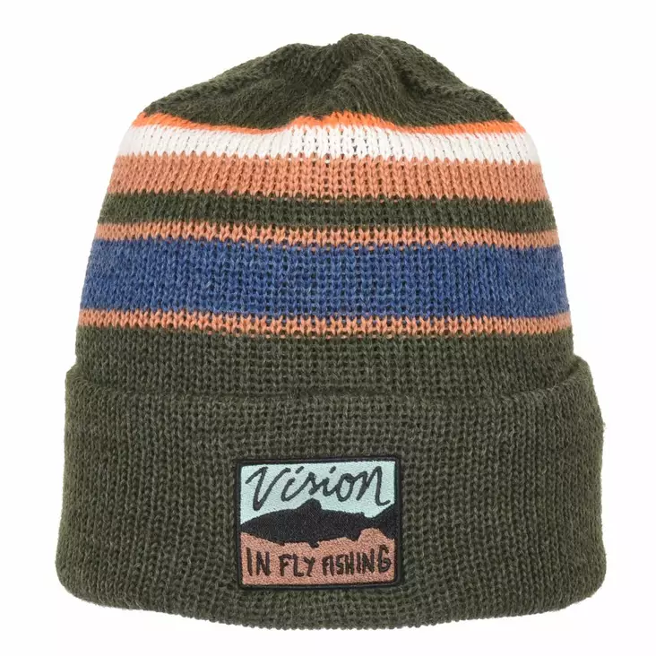 Vision Stripe Merino Beanie - Luer - 6417512843058 - 1