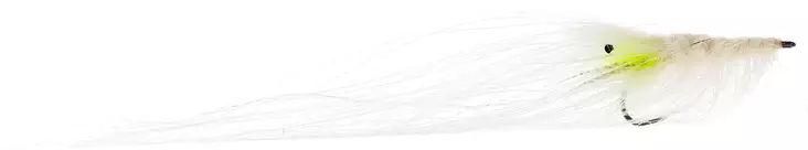 White Pig UV w. Chartreuse Hot Spot - Krepsereker - 5707549438398 - 1