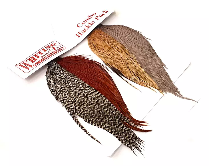 Whiting Introductory Hackle Pack Capes - Tørrflueknokler og -salter - 6160440133738 - 1