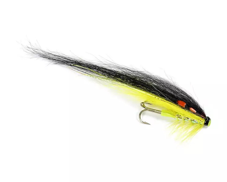 Yellow Posh Sunray 8cm - Rørfluer - 7033840135468 - 1