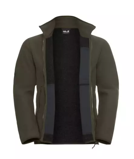 Jack Wolfskin Lake Ridge Jacket Obsidian Moss - Andre jakker - 4064886548199 - 2