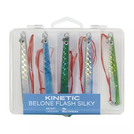 Kinetic Belone Flash Silky - Metall- & shore jigging-jigger - 5707461359559 - 1