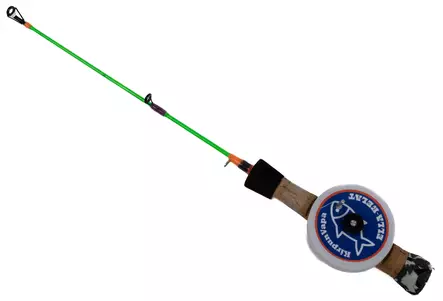 Kirpun Kämmenvapa ELLA 70mm/42cm Green, Stiff - Tradisjonelle pilkestikker - 6438407010959 - 1