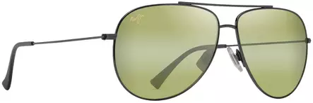 Maui Jim Hauoli XL - Shiny Dark Ruthenium Frame with HT Lens - Plastlinser - 603429080099 - 1