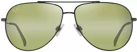 Maui Jim Hauoli XL - Shiny Dark Ruthenium Frame with HT Lens - Plastlinser - 603429080099 - 2