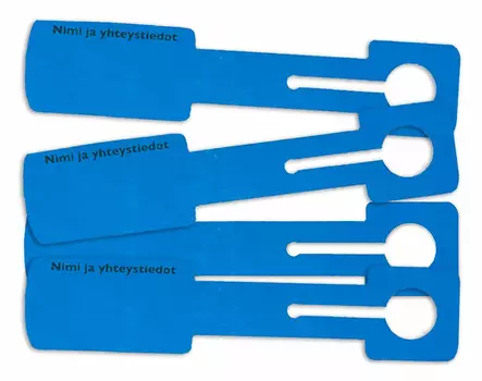 Nimilipukkeet 4kpl - Tilbehør - 6418252132549 - 1