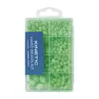 Kinetic Hard Beads Kit Green Glow - Klemhylser & perler - 5707461360289 - 1