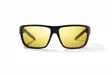 Bajio Rigolets Black Matte Yellow Glass - Glasslinser - 840290928529 - 2