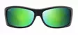 Maui Jim Equator - Matte Rubber Black Frame with Maui Green Lens - Glasslinser - 603429068899 - 2