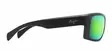 Maui Jim Equator - Matte Rubber Black Frame with Maui Green Lens - Glasslinser - 603429068899 - 3
