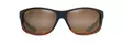 Maui Jim Kaiwi Channel - Dark Brown Stripe Frame with HCL Lens - Glasslinser - 603429067359 - 2