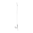 Mikado MF Rig X-Tra Strong Bayonet Barbless Braid 10cm - Ferdigknyttede kroker - 5900637161639 - 2
