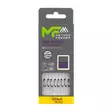 Mikado MF Rig X-Tra Strong Bayonet Barbless Braid 10cm - Ferdigknyttede kroker - 5900637161639 - 3
