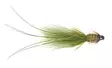 Olive Frances Conehead Tube Fly - Rørfluer - 8859202530479 - 1
