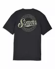 Simms Circle Lockup T-Shirt Charcoal Heather - T-skjorter herre - 694264711699 - 1