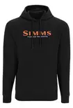 Simms Logo Hoody Black - Hettegensere - 694264661789 - 1
