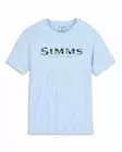 Simms Simms Shroud Fill Logo T-Shirt Sky Blue - T-skjorter herre - 694264699829 - 1