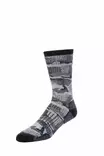 Simms Women's Merino Midweight Hiker Sock Hex Flo Camo Admiral - Buffs og andre - 694264504529 - 2
