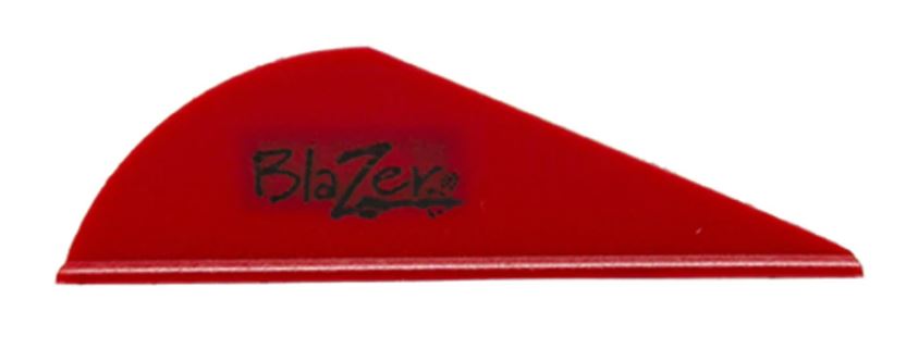 Bohning Blazer Vane Red 2" 100pcs - Pilarens Komponenter - 010847215239 - 1