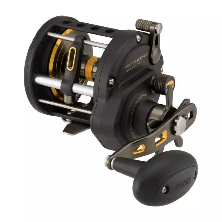 Penn Fathom II 30 Level Wind LH - Trolling- & spakbremsesneller - 031324039049 - 1