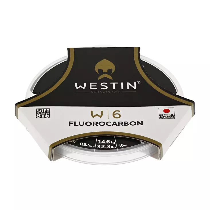 Westin W6 ST5 Fluorocarbon 20m - Fluorocarbon- & monofortom - 5707549490709 - 1