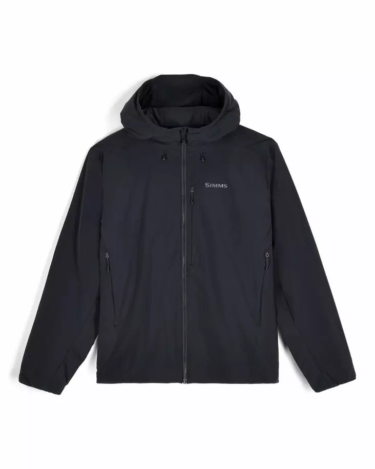 Simms Midstream Hooded Jacket Black - Mellomjakker - 694264664889 - 2