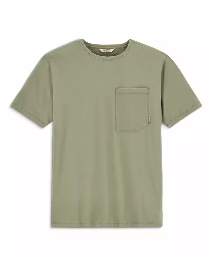 Simms Harbor Pocket T-shirt Willow - T-skjorter herre - 694264696989 - 2