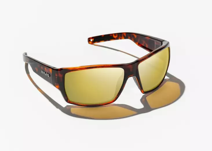 Bajio Vega Dk. Tort Matte Yellow Mirror Glass - Glasslinser - 840290913099 - 2