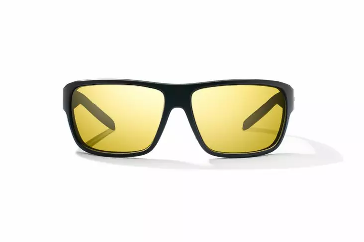Bajio Rigolets Black Matte Yellow Glass - Glasslinser - 840290928529 - 2
