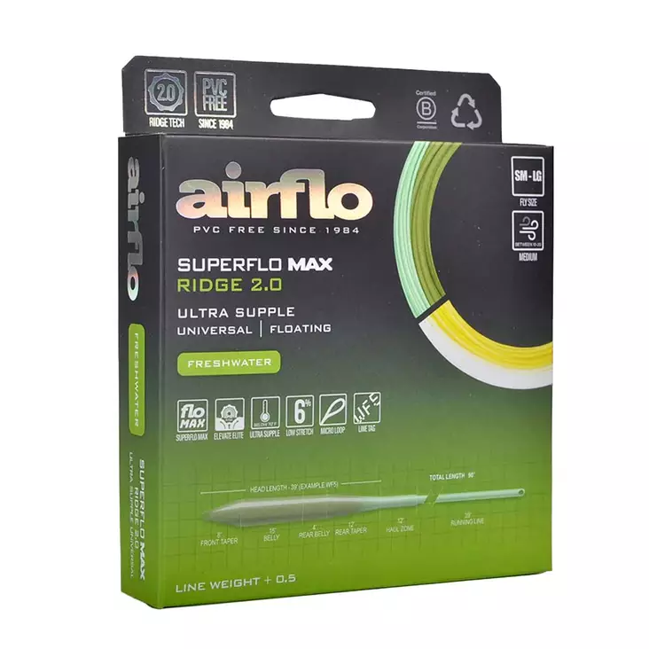 Airflo Superflo Max Ridge 2.0 Universal Taper Float - Flytteliner - 614910148839 - 1