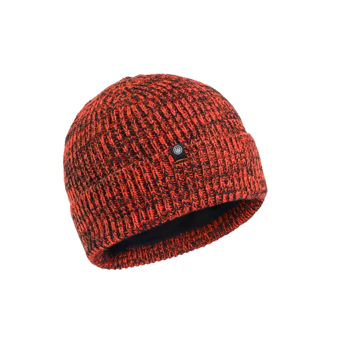 Beretta Marten Beanie Black & Orange - Jegerens hodeplagg - 8051832672189 - 1