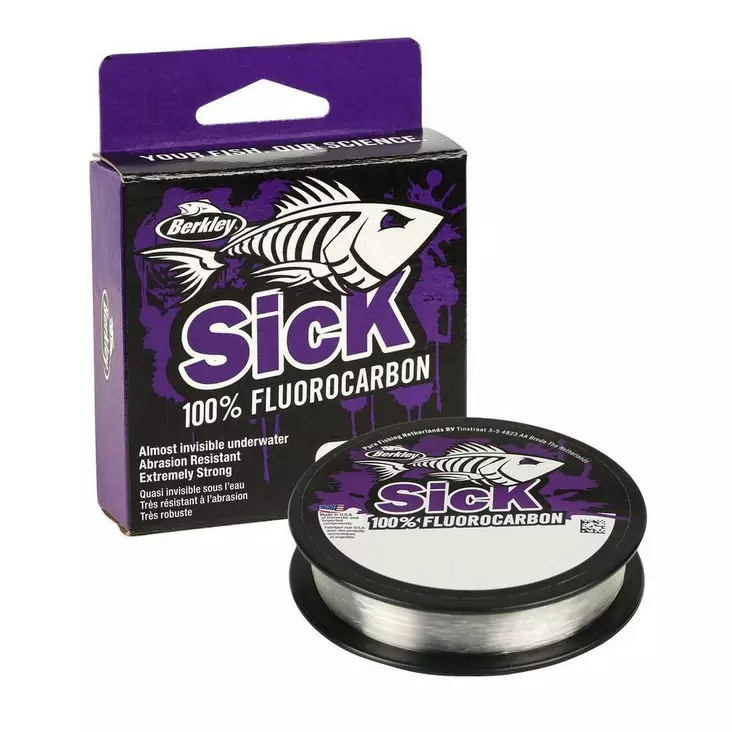 Berkley Sick Fluorocarbon Leader 50m - Berøringsmateriale - 028632982709 - 1