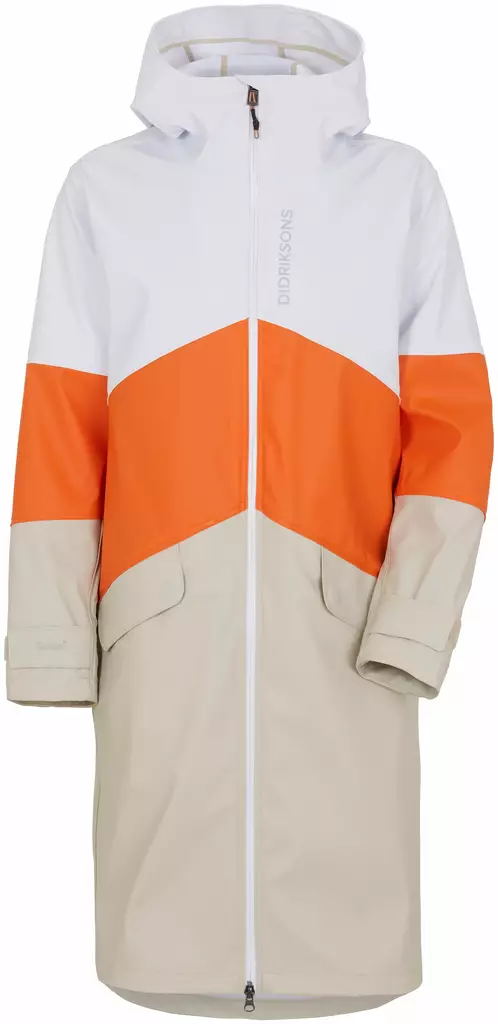 Didriksons Sigrid WNS Snow White Parka - Andre jakker - 7332627990529 - 1