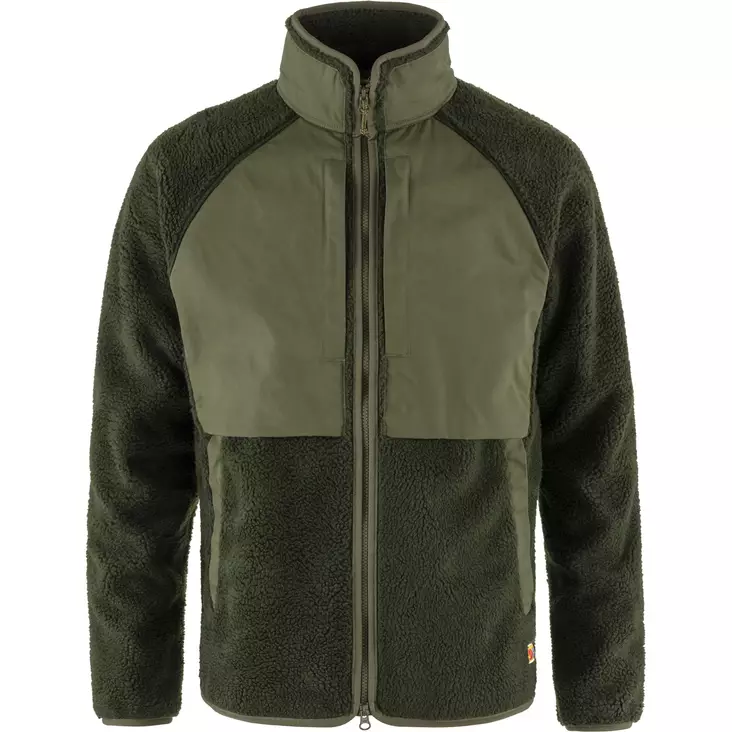 Fjällräven Vardag Pile Jacket M Deep Forest-Laurel Green - Mellomjakker - 7323450913199 - 1