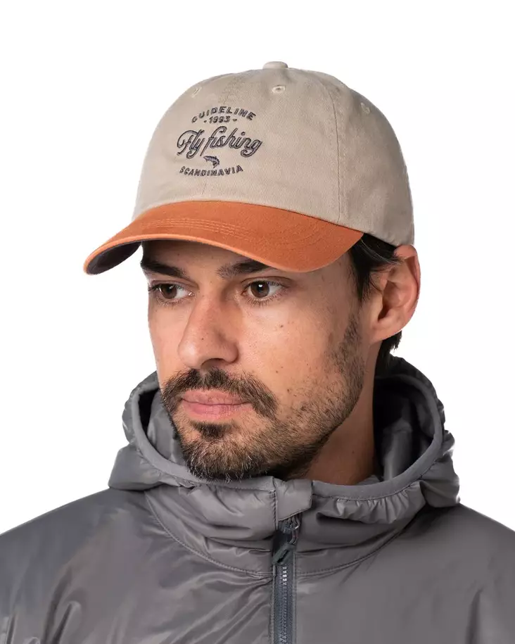 Guideline Fly Fishing Cap Khaki/Pumpkin - Caps - 7033841110679 - 1
