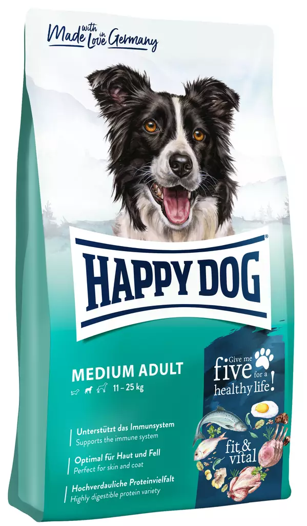 Happy Dog Fit & Vital Adult Medium - Happy Dog Fit & Vital hundefôr - 60759 - 1