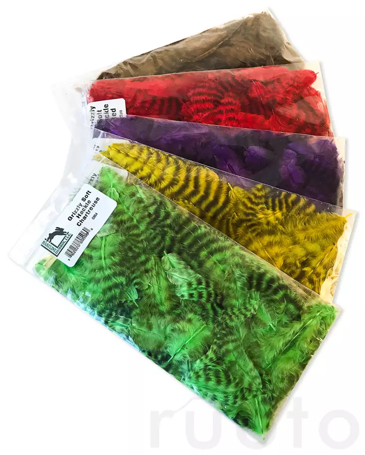 Grizzly Soft Hackle - Øvrige fjær - 40450300019 - 1