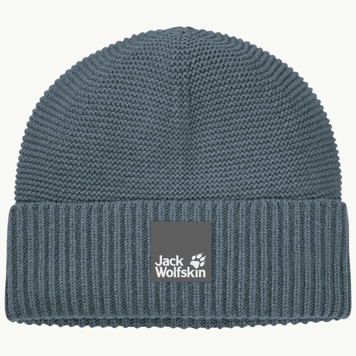 Jack Wolfskin Nature Wool Beanie Slate Blue - Luer - 4064993574999 - 1