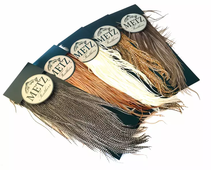 Metz Grade 1 Rooster Saddle - Tørrflueknokler og -salter - 40350100029 - 1