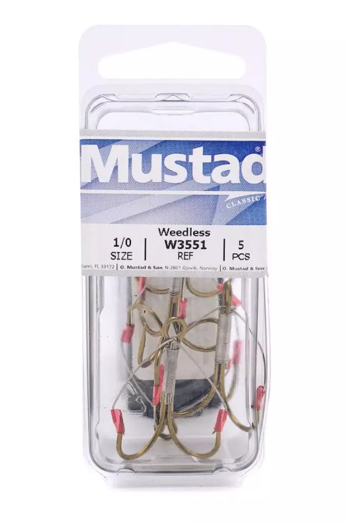 Mustad W3551 #1 - Kroker - 7021560567379 - 1