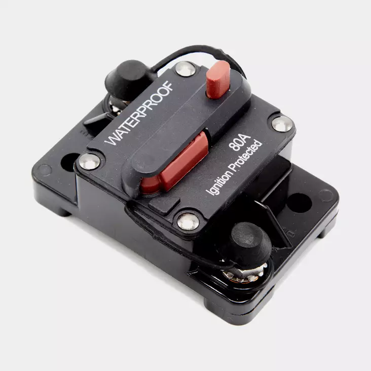 Ocean Flex automatic fuse 80A - Batterier og elektrisk tilbehør - 7332467296829 - 1