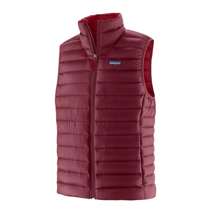 Patagonia M's Down Sweater Vest Carmine Red - Mellomjakker - 195699959309 - 1