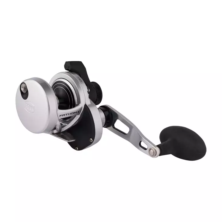 Penn Fathom II Lever Drag 10 LH - Trolling- & spakbremsesneller - 031324291409 - 1