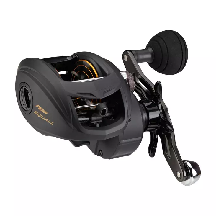 Penn Squall 400 Low Profile LH - Trolling- & spakbremsesneller - 031324177659 - 1