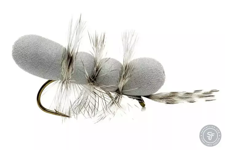 Pupu Tupuna Grey - Andre laksefluer - 8859202538499 - 1