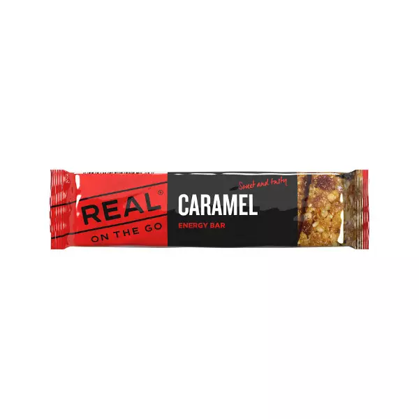 Real Turmat Caramel Energy Bar - Campingmatte - 7036480092559 - 1