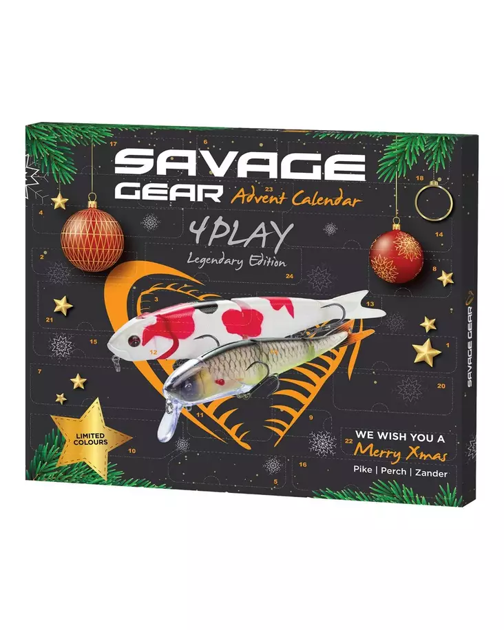 Savage Gear Advent Calendar 4Play 2026 - Agnsortimenter - 5706301050489 - 1