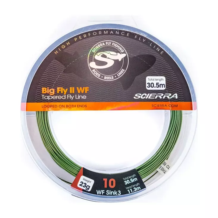 Scierra Big Fly II WF Sink3 - Synkeliner - 5706301579669 - 1