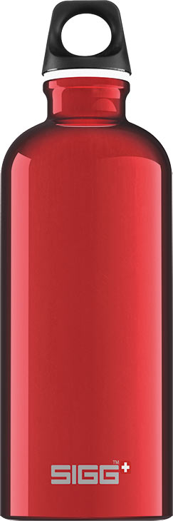 Sigg Traveller Red 0,6L - Vannflasker og kaffekopper - 7610465832639 - 1